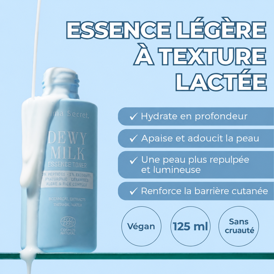 Toner & Essence lactée aux exosomes