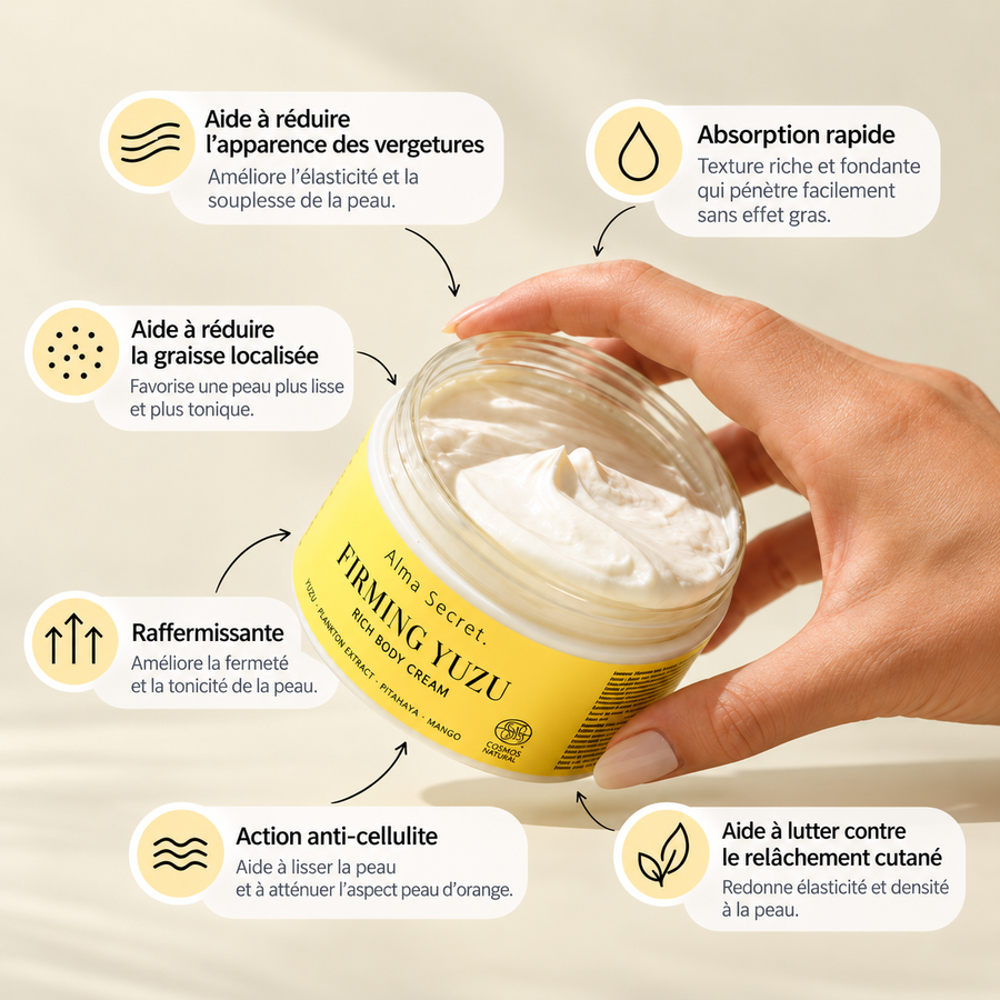 Crème Corps Raffermissante au Yuzu
