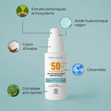 Écran Solaire Minéral SPF 50 aux Céramides