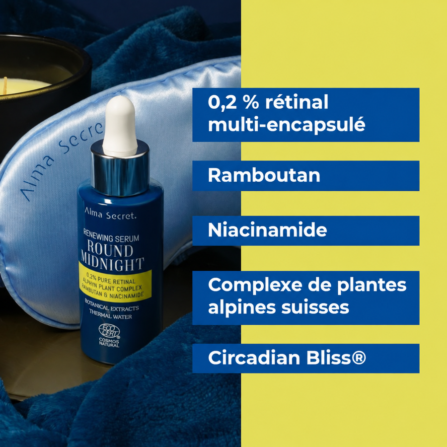 Sérum de nuit au Rétinal pur 0,2 %