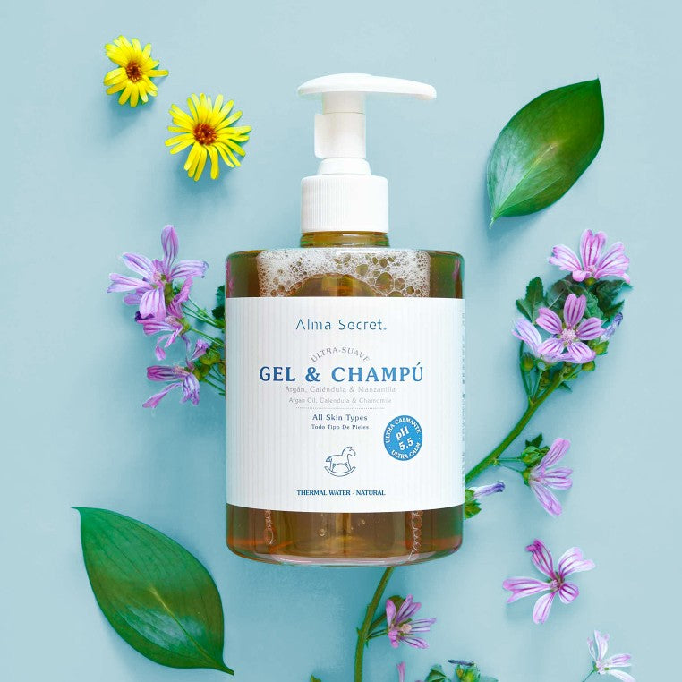 Gel-shampooing ultra-doux pH 5.5