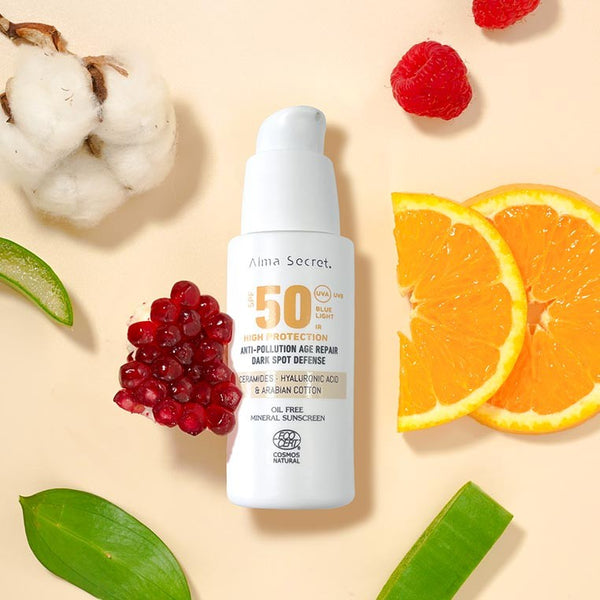 Écran Solaire Visage Teinté SPF 50 – Sand