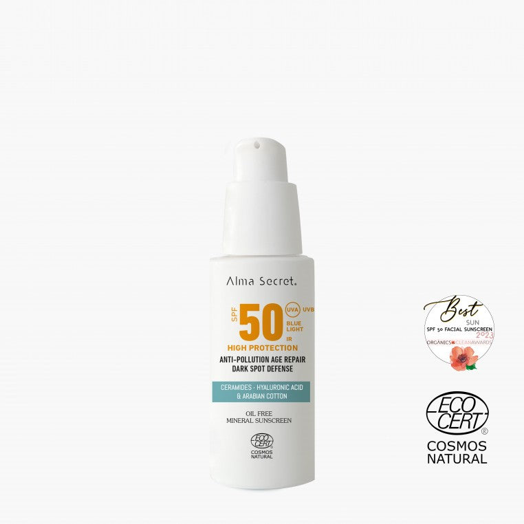 Écran Solaire Minéral SPF 50 aux Céramides