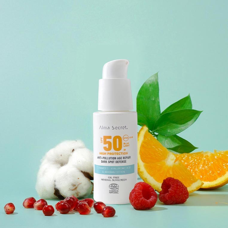 Écran Solaire Minéral SPF 50 aux Céramides